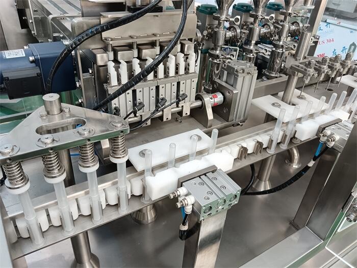 GMP Standard Gel Filling Capping Machine with Foam Recycling Function and Consumption