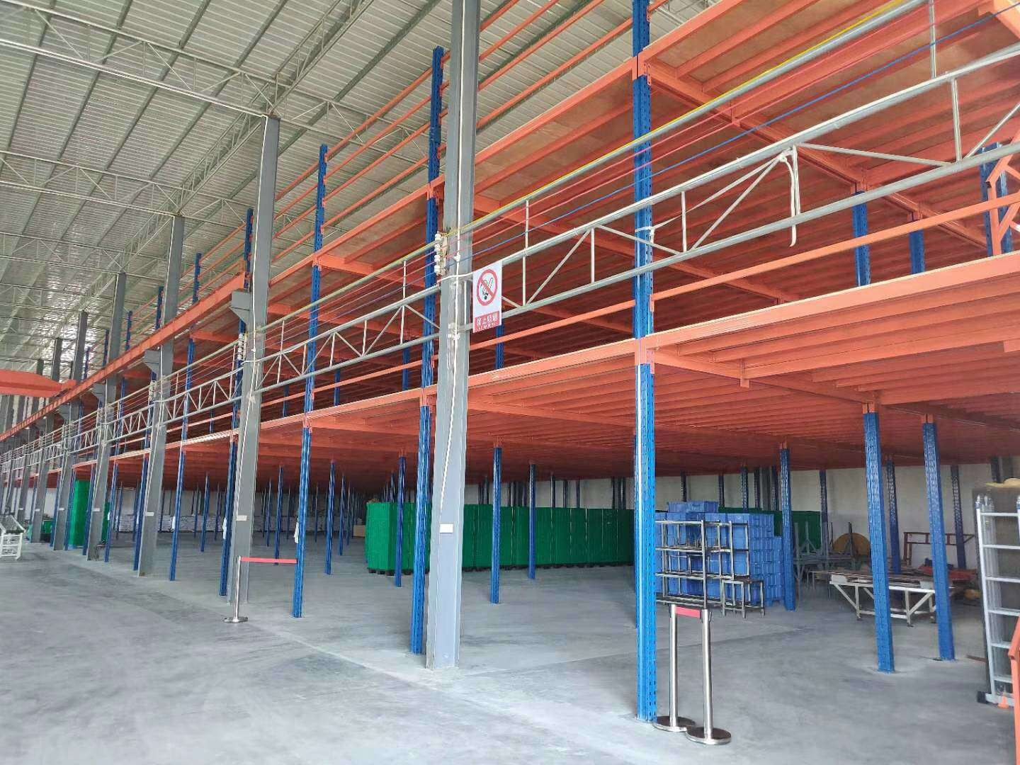 ISO9001 Structural Mezzanines Rack 2.5T Store Racking System For Furniture