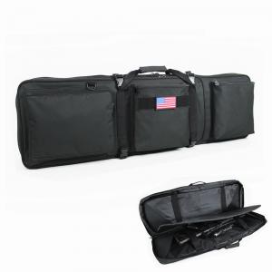 Wholesale 600D Polyester Tactical Gun Bag Custom Black 42 Double Rifle Bag from china suppliers