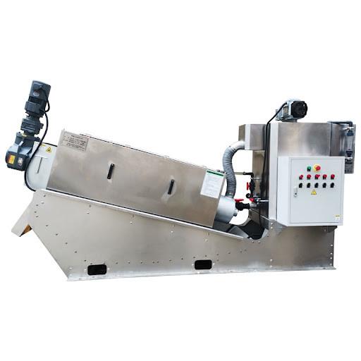 Net Weight Kg 230-6900 Multiple Disc Screw Press For Mud Cake Outlet Distance Mm
