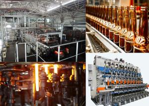 Wholesale Small Amber Bottle Glass Bottle Production Machine Pharmaceutical Usage from china suppliers