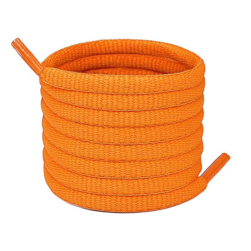 Narrow Braided Custom Shoelace 120cm Sneakers Colored Shoe Laces