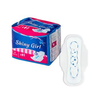 Wholesale Nice Quality Blue printing pattern Women Winged Sanitary Pads For Girl Sanitary Napkins Sanitary Towel Pads from china suppliers
