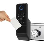 Tuya Wifi APP Biometric Finger Print Smart Door Lock Fingerprint Door Handle
