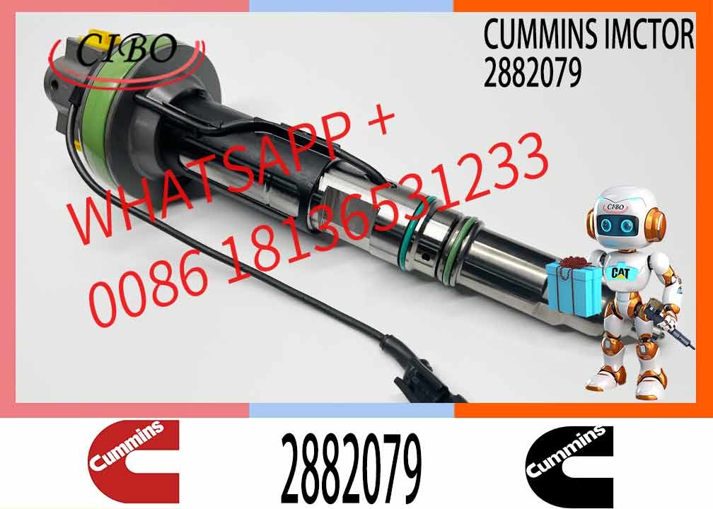 Common rail injector fuel injector F00BJ00071 2882079 2867149 F00BJ00005 for Cummins QSK19 Engine
