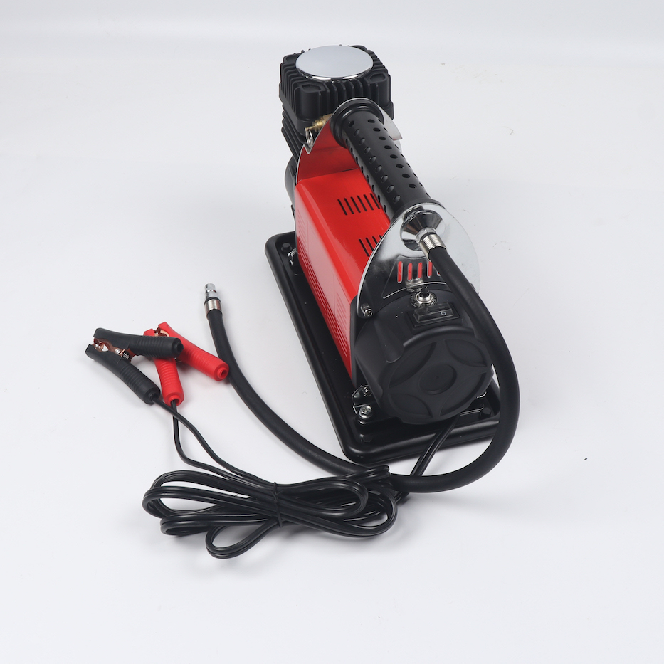 90 Liters a Minute Air Flow 450W Metal Crust Car Air Compressor for RVs and Crossovers
