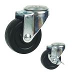 3 Inch 88LBS Capacity Fixed Plate Furniture Moving Castors , Replacement Bed