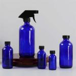 Multifunctional Amber Blue Glass Spray Bottles Thickened 230ML 500ML