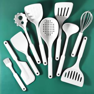Wholesale Reusable Seamless Silicone Cooking Utensils Set With SS Core from china suppliers