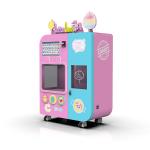 CE ROHS Coin Operated Cotton Candy Machine OEM Multiple Payment