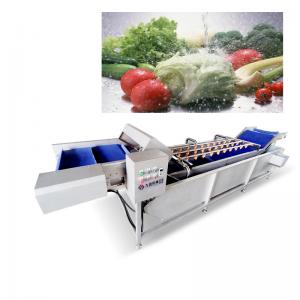Wholesale Ozone Vegetable Fruit Washing Machine 3T/H With Bubble Veg Cleaning Machine from china suppliers
