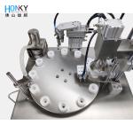 Rose Oil 30BPM Glass Vial Filling Capping Machine With Ceramic Pump