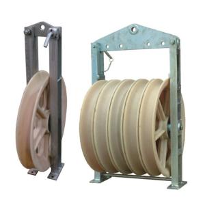 Wholesale Transmission Line 40KN 508mm Stringing Nylon Pulley Blocks from china suppliers