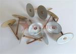 Insulation Accessories Beveled Cupped Head Weld Pins For Duct Liner