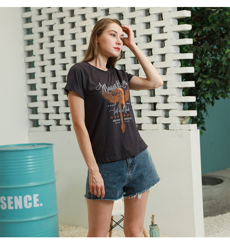 100% cotton Stockpapa Womens Casual T Shirt XS S M L