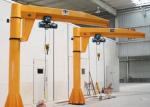 BZD - 7t Free Standing Electric Jib Crane Use For Manufacture , Assembly Plant
