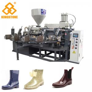 China PLC Control Plastic Shoes Making Machine For Short lady's Fashion Boots / Slipper / Sandals on sale