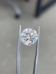 10 Mohs Colorless Round Brilliant Cut CVD Lab Grown Diamonds 2.5ct-3ct