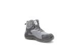 Middle Cut Suede Leather Safety Shoes , Upper Industrial Steel Toe Cap Work