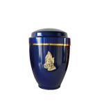 U001 Iron Metal Cremation Urn For Human Ashes Size 26 * 18.5 Cm Customized Shape
