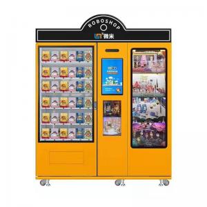 China Blind Box Vending Machine With Showroom Elevator And Direct Push Aisle Remote Control Touch Screen Middle Pick Up on sale