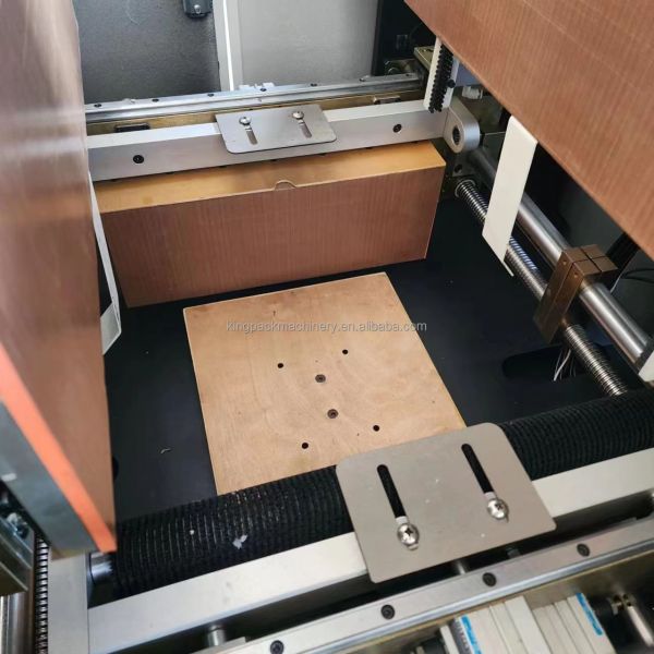 DG500HF DG600HF Rigid Box Wrapping Machine for Gift Box Final Forming Process