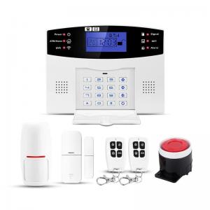 China TUYA WIFI GSM /SMS Home Security Alarm System wiht Door Sensor/PIR Detector/Srien and Controller on sale