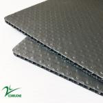 Waterproof Black Coroplast 4x8 PP Honeycomb Sheet 800gsm-3500gsm