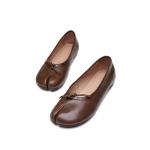 S399 Leather Shoes Handmade Toe Layer Cowhide High Quality Women'S Shoes Custom