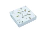 2 Ports Fire Resistant FTTH Termination Box Wall Outlet SC APC