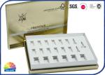 Gold Foil Paper 3 Piece Setup Rigid Shoulder Box