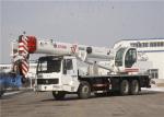KaiFan 25T Truck Mounted Crane Fully Hydraulic Telescopic Crane , Lifting Weight
