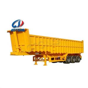 Wholesale 3 Axles Heavy Duty Rear Dump Semi Trailer for Sand Rock Stone Coal Transportation from china suppliers