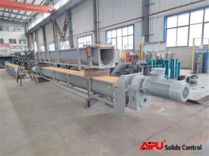 Wholesale VFD Oilfield Drilling Waste Sludge Screw Conveyor Dia 500mm from china suppliers