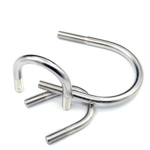 Wholesale DIN 3570 Pipe Threaded U Bolt For 6 Inch Lift Corrosion Resistance from china suppliers