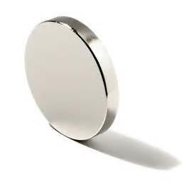 Wholesale Magnetics N45 1.5&quot; x 1/16&quot; Disc , Package of 10 NdFeB Permanent Magnets from china suppliers