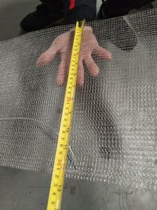 Wholesale 304 Stainless steel knitted wire mesh 0.15mm wire diameter,5mm aperture opening size for filtration from china suppliers