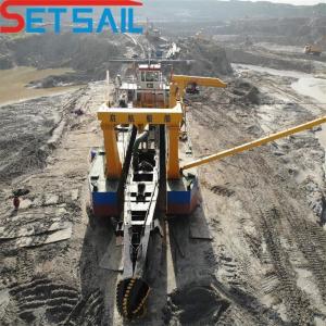 Wholesale 6inch Small Cutter Suction Dredger with Cummins 160kw-3000kw Diesel Engine Power from china suppliers