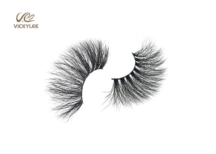 Natural Black Cotton Stalk 27mm False Lashes Dramatic