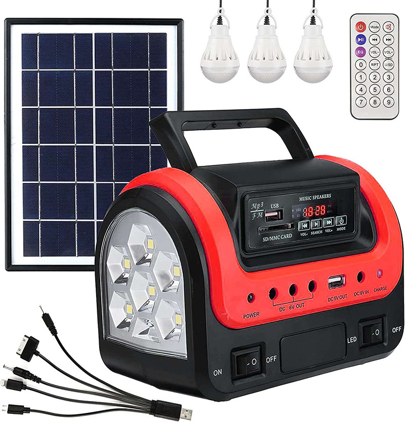 ROHS Indoor Solar Homenlighting With Bulb Ceiling Light Garden