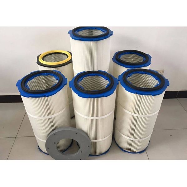 Reliable Dust Collector Filter Cartridge Well Abrasive Resistance Galvanized