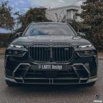 BMW X7 Carbon fiber Body Kit X7 LD style carbon fiber front lip diffuser Spoiler