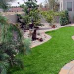Strong Wearable Artificial Grass Indoor Decoration Reclyced Plastic Long Time