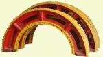 Rotary Kiln Casting Steel HRC55 Spur Mill Girth Gear And Ball Mill Girth Gear