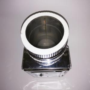 Wholesale OEM ODM Double Skin Chimney , Double Wall Boiler Flue Mechanical Polished CE Approved from china suppliers
