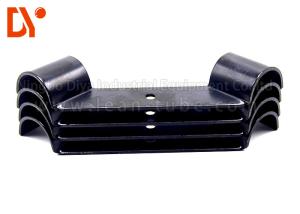 Wholesale Metal Lean Tube Connector , Cold Welded Pipe Support Clamp Anti - Rust from china suppliers