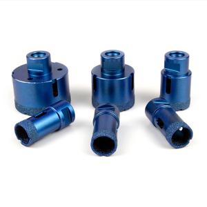 Wholesale Blue Brazed Diamond Hole Saws For Cutting Porcelain from china suppliers