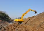 Powerful ZG250 Hydraulic Excavator Crawler Negative Flow Control Energy