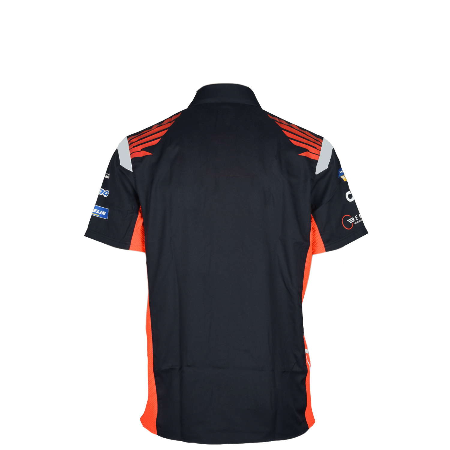 Sportswear Button Down Motorcycle Wicking Breathable Custom Design Racing Polo Shirt