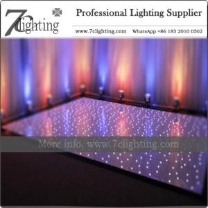 Wholesale Decoration Flooring Panel RGB Starlit LED Dance Floor of Stage Lighting Equipment from china suppliers